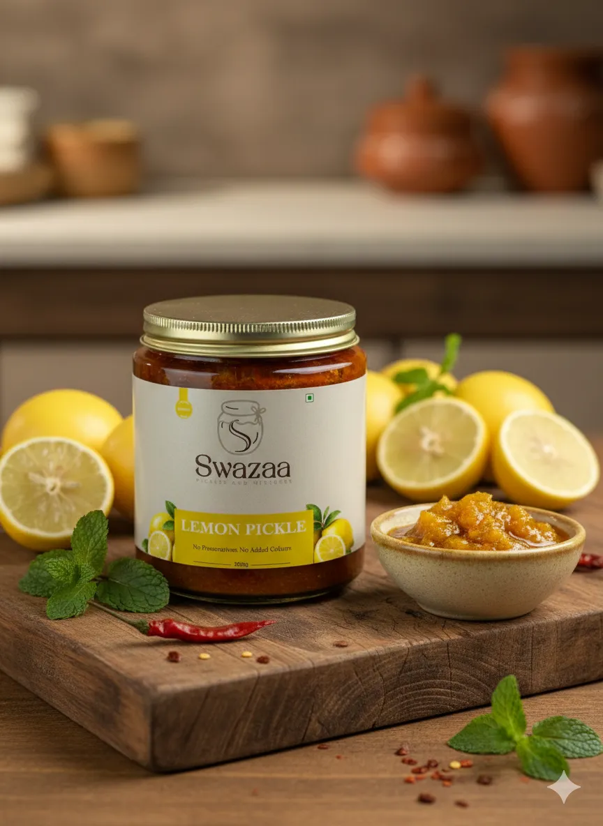 Swazaa Lemon Pickle jar